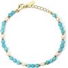 Mabina Gioielli - Bracciale con perle coltivate e turchese - 533747