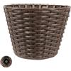 ARPIMEX Base Albero di Natale Poly Rattan D 38 Cm / 28 Cm Wengé Cioccolato.