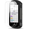Lemxiee Pellicola Vetro Temperato per Garmin Edge 850 & 550 [2 Pezzi] HD Pellicola Schermo in vetro temperato