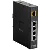 D-LINK SWITCH INDUSTRIALE 5 PORTE UNMANAGED 4XGIGABIT POE+, 1XSFP