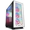 CASE GAMING ELITE SHARK CA300H WHITE RGB ATX NO ALIMENTATORE - BIANCO