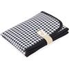 Walking Mum. Fasciatoio Baby I Love Vichy. Design portatile e pieghevole. Facile da riporre nella borsa materna. Colore: nero. Dimensioni: 18 x 27 x 4 cm.