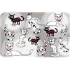 Tovaglietta sottociotola cani e gatti