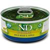 Cibo umido per gatti Farmina N&D Cinghiale & Mela 70 gr