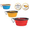 Ciotola pieghevole in silicone per cani e gatti diametro 11,5 cm Camon