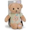 BABY born for babies Teddy - Orsetto di peluche morbido da 26 cm con corpo in tessuto - Lavabile a 30°C - Peluche di alta qualità per neonati