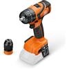 FEIN Trapano Avvitatore a Percussione a Batteria, ASB 18 Q AS, 2 velocità, Motore brushless, Attacco QuickIN, Forature fino 13 mm, senza Batterie e Caricabatteria
