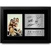HWC Trading Friends A4 Incorniciato Firmato Regalo Visualizzazione Delle Foto Print Immagine Autografo Stampato Per Joey Chandler Ross Phoebe Rachel Monica Tv Show Fan