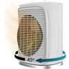 Cecotec Riscaldatore elettrico a basso consumo ReadyWarm 2050 Max Force Rotate White. Termoventilatore da 2000 W, oscillazione a 65°, 3 modalità, termostato regolabile, area di copertura 20 m2, bianco