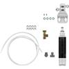 GESSI starter kit per sistema di filtrazione 01595 con filtro ai carboni attivi - 01595 031
