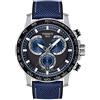 Tissot Orologio Supersport Chrono Uomo Blu T125.617.17.051.03, Bracciale