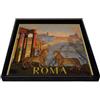 Ortigia Vassoio Roma 16 x16 cm