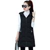 LaoZan Gilet con Cappuccio Piumino Donna Leggeri Giacca Corto Senza Maniche Cappotto Smanicato Parka Caldo (Stile 3,2XL)