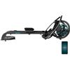 Cecotec Vogatore Resistenza Acqua Drumfit Rower 20000 Neptuno. Serbatoio 11L, Sellino Regolabile, Peso Massimo 135Kg, Schermo LCD, Supporto per Dispositivi, App, Doppio Manubrio