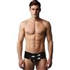 Kangxinsheng Moda Slip Lattice Uomo,Nero Uomo Mutande Lattice,Uomini Pantaloncini Lattice Adatto Costumi Cosplay Club Discoteca-XL