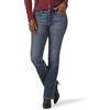 Riders by Lee Indigo Midrise Bootcut Jean Jeans, Ferro Blu, 44 Lungo Donna