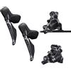 Shimano Kit freno a disco Shimano Ultegra r8170 di2 2x12v anteriore nero