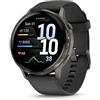 Garmin Garmin Venu 4 nero cinturino nero