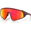 Oakley Occhiali Oakley Latch panel raceworn rosso knight lente prizm ruby Fortnite ltd