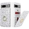 SailorTech per Google Pixel 7 Custodia con portacarte, Google Pixel 7 Custodia telefonica ad anello con supporto per carta di credito Custodia per Google Pixel 7-Leopardo Bianco