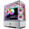 GameMachines Evolv Snow Edition - Gaming PC - Refrigeratore CPU RGB - Intel® Core™ i5 12400F - RTX 4060-1000GB M.2 SSD - 32GB DDR4 - WLAN - Windows 11 Pro