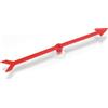 Gosknor Freccia Rotante, Rossa Spinner Game con Ventosa Plastica Spinner Gioco Accessori per Giochi da Tavolo per Casa Scuola Festa Attività in Classe Strumento Didattico