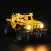 MENZAVA Kit di Illuminazione a LED Compatibile con LEGO 42122 Jeep Wrangler Technic Modello da Costruire - Set di luci per a LED Il Modello (Non includere Il Modello)