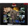 AQUARIUS Jurassic World - Puzzle da 1000 pezzi, con licenza ufficiale Jurassic World e oggetti da collezione - senza abbagliamento, misura precisa, 50 x 60 cm