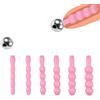 Kutocesy Set Di Dilatatori Uretrali Cavi Gabbia Del Pene Plug Stimolazione Uretra Uomini Giocattoli Del Sesso Massaggio Prostatico (Black)