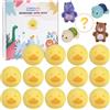 SHUCHING 14 Bombe da Bagno Bambini Leone, Bombe da Bagno con Giocattoli Pistola, Set Regalo Bath Bombs Naturali Bio per Bambini Compleanno Natale Festa