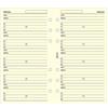 Filofax indirizzi cotone panna, personal size, 20 fogli (B130253)