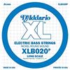 D'Addario Corda Singola D'Addario Xlb020P in Acciaio per Basso, Long Scale, .020
