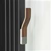 LAZZARINI Gancio magnetico Hook per termoarredo Lazzarini in legno teak e alluminio