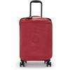 Kipling SPONTANEOUS S, Bagaglio a ruote di piccole dimensioni, 21 x 56 x 46 cm, Funky Red (ROSSO)