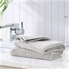 Tommy Bahama - Asciugamani, set di asciugamani in cotone assorbente e resistente allo sbiadimento, decorazione per il bagno alla moda (Island Retreat grigio, 2 pezzi)