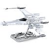 Swarovski Star Wars X-Wing Starfighter, Soggetto Decorativo con 744 Sfaccettature di Cristalli Raffigurante il Personaggio X-Wing Starfighter, Oggetto da Collezionare, 7,6 x 11,5 x 13,2 cm