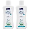 Chicco Baby Moments Crema Corpo Fluida con Latte di Mandorla, Crema Corpo Bambini, con Formula Naturale, 0+ Mesi - 200 ml (Confezione da 2)