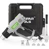 Huepar Tools Pistole ad Aria Calda, Pistola Termica da 2300 W, Intervallo di Regolabile da 50°C a 660°C, Display Extra Large, Cassetta degli Attrezzi, 10 Accessori, con Protezione da Sovraccarico