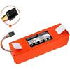 XJKIKQYUD Batteria Di Ricambio For Aspirapolvere Robot BRR-2P4S-5200S Da 14,4 V, Compatibile Con Roborock S55 S60 S65 S50 S51 S5 MAX S6