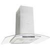 vidaXL Cappa a Isola con Display LCD e Sensore Touch 756 m³/h LED 90cm Filtro
