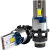 SIMONI RACING D2SR Kit 2 Lampadine D2S/D2R LED - 6500K Bianco - Kit di Conversione Faro LED, Canbus Compatibile con centralina Xeno Originale