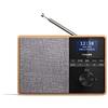 Philips R5505/10 Radio Portatile con Bluetooth, Cabinet in Legno, DAB+/FM, Drive