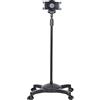 StarTech.com Supporto per tablet mobile con ruote bloccabili, Stand per tablet da 7 a 11, Altezza regolabile- Leggio porta tablet con reggi tablet rimuovibile, Treppiedi da pavimento (STNDTBLTMOB)