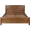 DRW Letto 160 x 200 cm in legno di acacia 165 x 205 x 100 cm