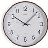 VERSA Orologio da Parete in plastica, al Quarzo, in MDF, 5 x 35 x 35 cm
