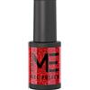MESAUDA Me by Mesauda Smalto semipermanente Colore Rosso - 218 Xmas - Finish glitterato - Smalto per unghie gel - Formula easy on - easy off - Vegan e Cruelty free - 4,5 ml