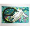 AZ FLAG BANDIERA PEACE AND LOVE GRAFFITI 90x60cm - BANDIERA DELLA PACE 60 x 90 cm - AZ FLAG
