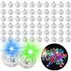 Roselee Mini Led Palloncini Luci Colore, 60pezzi Mini Lampada Led Palloncini Luci Rotondo Lanterne per Festa di Compleanno, Matrimonio, Halloween, Decorazione Natalizia