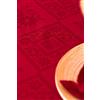 ESSE HOME - Tovaglia: Rettangolare - Quadrata -Rotonda -Ovale. Fiandra Jacquard Puro Cotone - VIENNA (S 170x170, BORDEAUX)