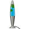 Licht-Erlebnisse Lampada di lava blu giallo, argento, lampada di lava, lampada d'atmosfera, soggiorno, altezza 42 cm, G9, lampadina inclusa, rilassante, calmante, lampada di lava moderna JENNY